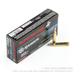 1000 Rounds of .223 Ammo by Winchester Ranger - 55gr PSP