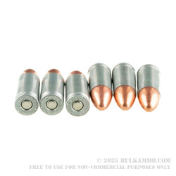 1000 Rounds of 9mm Ammo by Federal Champion Aluminum - 115gr FMJ