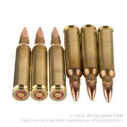 20 Rounds of 5.56x45 Ammo by Prvi Partizan Rangemaster - 55gr FMJBT