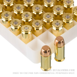 1000 Rounds of .40 S&W Ammo by Federal - 165gr FMJ