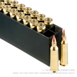 20 Rounds of .22-250 Ammo by Hornady Varmint Express - 50gr V-MAX