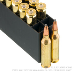 20 Rounds of .243 Win Ammo by Aguila - 100gr SPBT