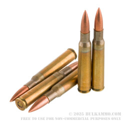 200 Rounds of 30-06 Springfield Ammo by Turkish Military Surplus - 150gr FMJ