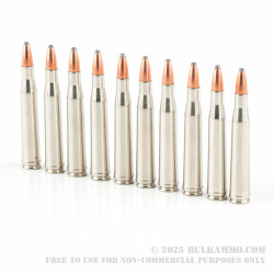 20 Rounds of .300 H&H Mag Ammo by Federal - 180gr Nosler Partition