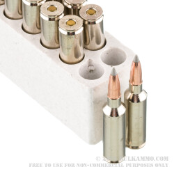 20 Rounds of 6.8 Western Ammo by Winchester Ballistic Silvertip - 170gr Polymer Tipped