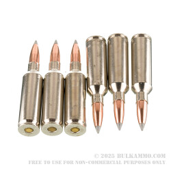 20 Rounds of 6.8 Western Ammo by Winchester Ballistic Silvertip - 170gr Polymer Tipped