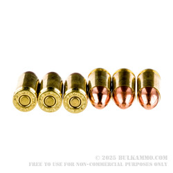 50 Rounds of 9mm Ammo by Remington MIL / LE Contract Overrun - 115gr FMJ