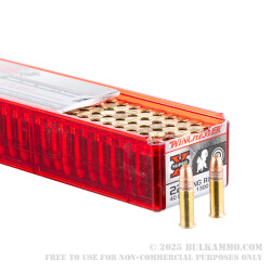 100 Rounds of .22 LR Ammo by Winchester - 40gr CPRN - High Velocity