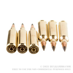 20 Rounds of 270 Win Short Mag Ammo by Winchester Deer Season XP - 130gr Polymer Tipped