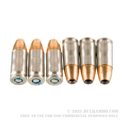 20 Rounds of 9mm Ammo by Federal Hydra Shok - 124gr JHP