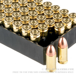 250 Rounds of 9mm Ammo by Remington - 115gr FMJ