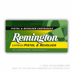 50 Rounds of .357 Mag Ammo by Remington - 110gr SJHP