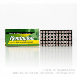 50 Rounds of .357 Mag Ammo by Remington - 110gr SJHP