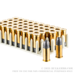 50 Rounds of .38 S&W Ammo by Prvi Partizan - 145gr LRN