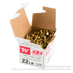 333 Rounds of .22 LR Ammo by Winchester - 36gr CPHP