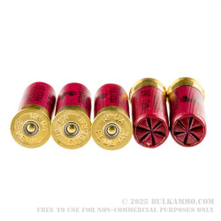 5 Rounds of 12ga Ammo by Federal LE with FliteControl Wad-  00 Buck