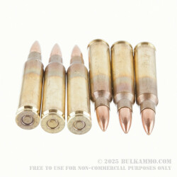 30 Rounds of 5.56x45 Ammo by Federal American Eagle - 55gr FMJBT