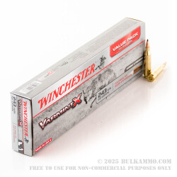 40 Rounds of .243 Win Ammo by Winchester - 58 Grain Polymer Tipped