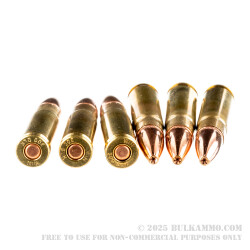 20 Rounds of .300 AAC Blackout Ammo by Winchester USA Ready - 125gr OT