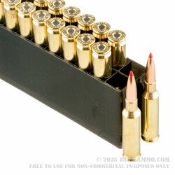 20 Rounds of 6.5mm Creedmoor Ammo by Hornady Match - 140gr ELD