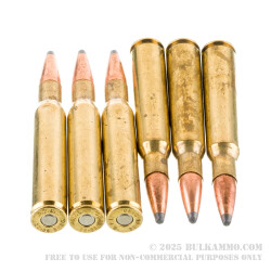 20 Rounds of 30-06 Springfield Ammo by Fiocchi - 165gr PSP