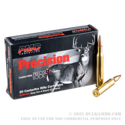 200 Rounds of .270 Win Ammo by PMC Precision - 130gr InterLock