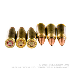 20 Rounds of 6.8 SPC Ammo by Remington - 115gr OTM