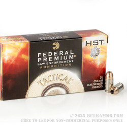 1000 Rounds of .45 GAP Ammo by Federal Tactical - 230gr JHP