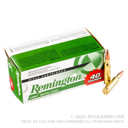 400 Rounds of .308 Win Ammo by Remington - 150gr MC