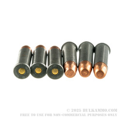 50 Rounds of .38 Spl Ammo by Tula - 130gr FMJ