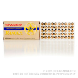 50 Rounds of .40 S&W Ammo by Winchester Ranger - 135gr JHP