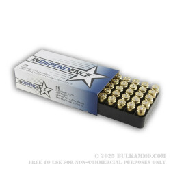 1000 Rounds of .40 S&W Ammo by Independence - 165gr FMJ