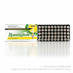 500  Rounds of .40 S&W Ammo by Remington Nickel Plated - 180gr MC