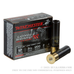 10 Rounds of 12ga Ammo by Winchester - 2 ounce #4 shot