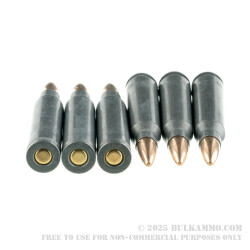 20 Rounds of .223 Rem Ammo by Tula - 55gr FMJ