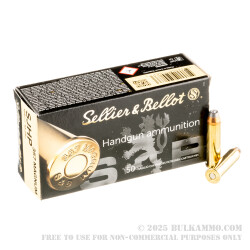 1000 Rounds of .357 Mag Ammo by Sellier & Bellot - 158gr SJHP