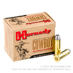 20 Rounds of .44-40 Win Ammo by Hornady - 205 Grain LFN