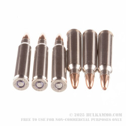 20 Rounds of .223 Ammo by Federal V-Shok - 43 Grain HP Speer TNT Green