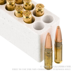 200 Rounds of .300 AAC Blackout Ammo by Winchester Subsonic - 200gr Open Tip