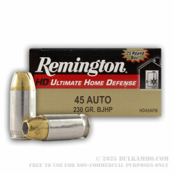 9mm 124 gr JHP Remington Ultimate Home Defense Ammunition For Sale!