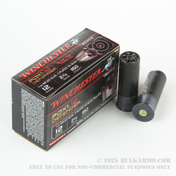 10 Rounds of 12ga Ammo by Winchester Defender - 1 ounce rifled slug & 3 pellet 00 buckshot combo