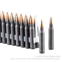 1000 Rounds of .223 Rem Ammo by Tula - 62gr HP