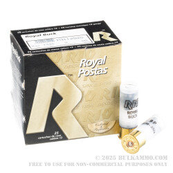 250 Rounds of 12ga Ammo by Rio Ammunition - 2-3/4" 00 Buck 9P