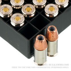 25 Rounds of 9mm Ammo by Fiocchi - 147gr JHP