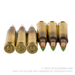 500 Rounds of 5.56x45 Ammo by Winchester - 62gr FMJ M855