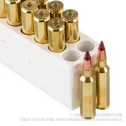 20 Rounds of .300 WSM Ammo by Winchester Copper Impact - 150gr Copper Extreme Point