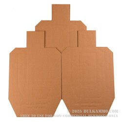 IPSC Cardboard Silhouette Targets - 100 Pack