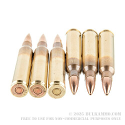 50 Rounds of 5.56x45 Ammo by Black Hills - 77gr OTM