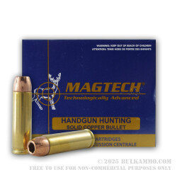 20 Rounds of .500 S&W Mag Ammo by Magtech - 275gr SCHP