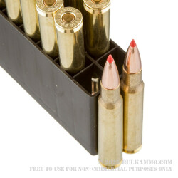 20 Rounds of 30-06 Springfield Ammo by Hornady Superformance - 180gr GMX